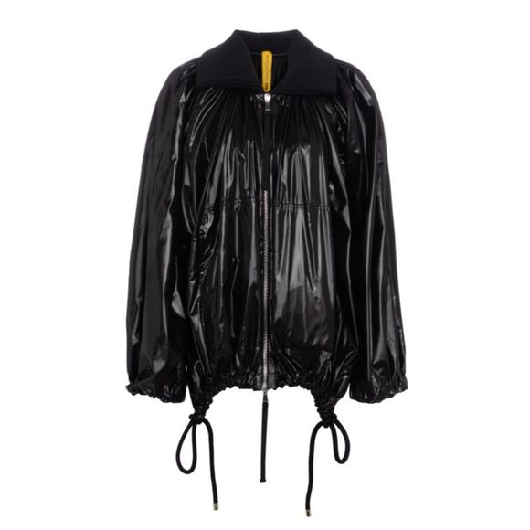 MONCLER Jackets & Blazers - Moncler Genius Women's Fragment 1952 Diamond Lacquered Jacket Black